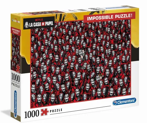 Photo de Puzzle Clementoni - La Casa del Papel (1000 pièces)