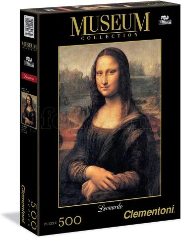 Photo de Puzzle Clementoni - La Joconde Mona Lisa  (500 pièces)