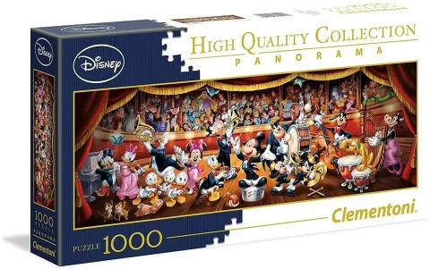 Photo de Puzzle Clementoni - Panorama : Disney Orchestre (1000 pièces)