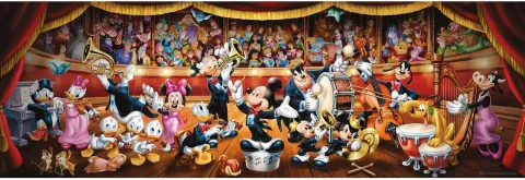 Photo de Puzzle Clementoni - Panorama : Disney Orchestre (1000 pièces)