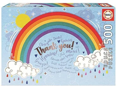 Photo de Puzzle Educa - Arc en Ciel (500 pièces)
