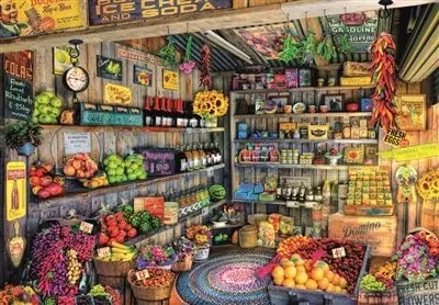 Photo de Puzzle Educa - Epicerie (2000 pièces)