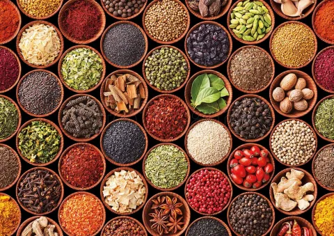 Photo de Puzzle Educa - Epices et condiments (1500 pièces)