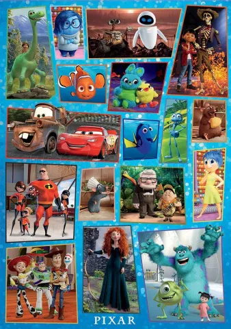 Photo de Puzzle Educa - Personnages Disney Pixar (1000 pièces)