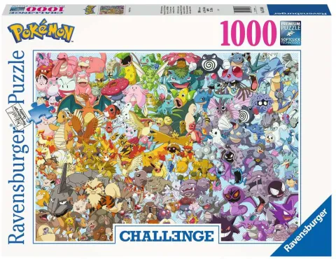 Photo de Puzzle Ravensburger - Challenge : Pokémon (1000 pièces)