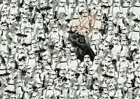 Photo de Puzzle Ravensburger - Challenge : Star Wars (1000 pièces)