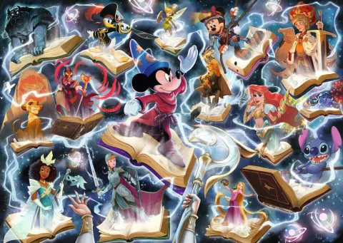Photo de Puzzle Ravensburger - Disney Lorcana Acier (1000 pièces)
