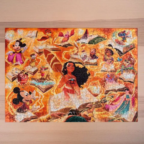 Photo de Puzzle Ravensburger - Disney Lorcana Ambre (1000 pièces)