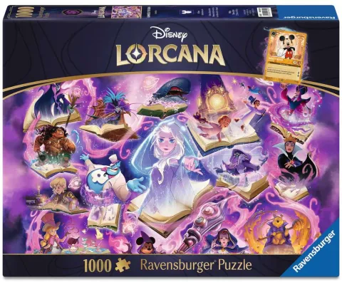 Photo de Puzzle Ravensburger - Disney Lorcana Améthyste (1000 pièces)