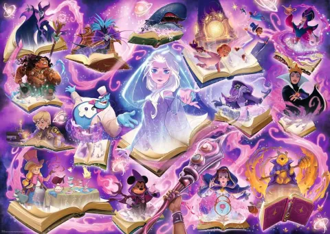 Photo de Puzzle Ravensburger - Disney Lorcana Améthyste (1000 pièces)