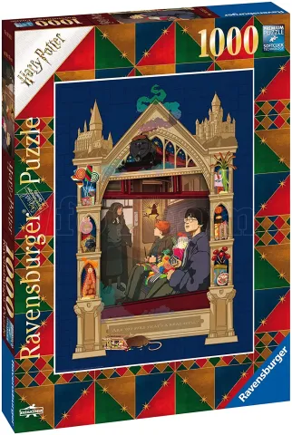 Photo de Puzzle Ravensburger - Harry en Route vers Poudlard (1000 pièces)