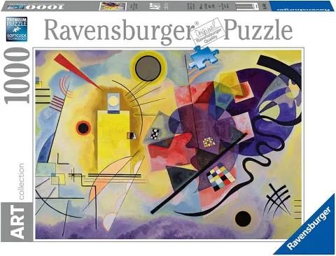 Photo de Puzzle Ravensburger - Jaune - Rouge - Bleu (1000 pièces)