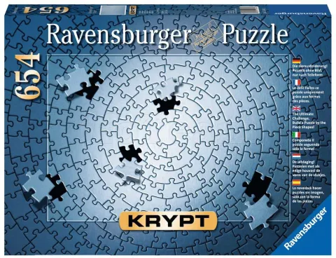 Photo de Puzzle Ravensburger - Krypt : Silver (654 pièces)