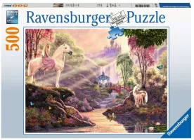 Photo de Puzzle Ravensburger - La Rivière magique (500 pièces)