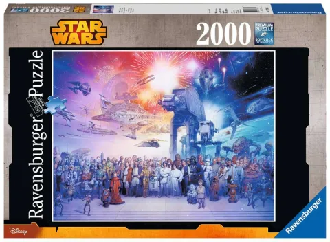 Photo de Puzzle Ravensburger - L'Univers Star Wars (2000 pièces)