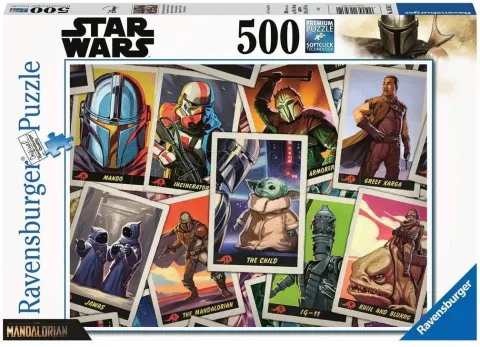 Photo de Puzzle Ravensburger - Star Wars Mandalorian (500 pièces)