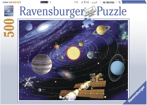 Photo de Puzzle Ravensburger - Système Solaire (500 pièces)