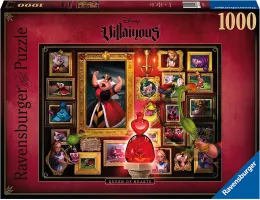 Photo de Puzzle Ravensburger Villainous : Reine de Coeur (1000 pièces)