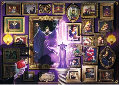 Photo de Puzzle Ravensburger Villainous : Reine Sorcière (1000 pièces)