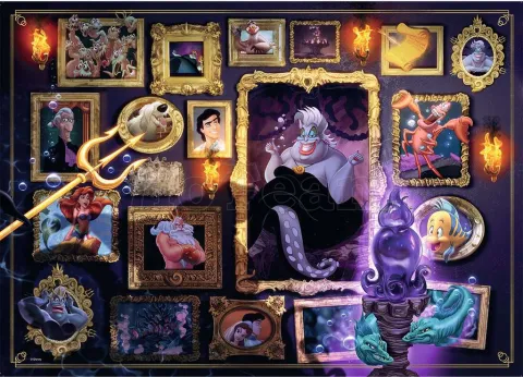 Photo de Puzzle Ravensburger Villainous : Ursula (1000 pièces)