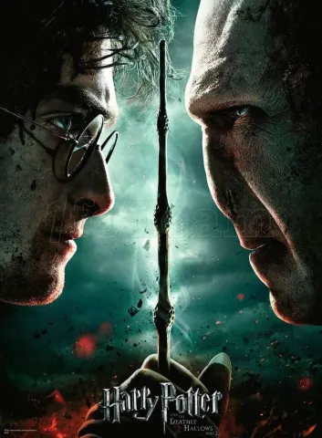 Photo de Puzzle Ravensburger - XXL : Harry Potter VS Voldemort (200 pièces)
