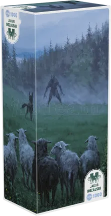 Photo de Puzzle Signature - Jakub Rozalski : Moutons (1000 pièces)