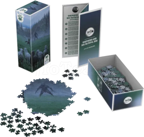 Photo de Puzzle Signature - Jakub Rozalski : Moutons (1000 pièces)