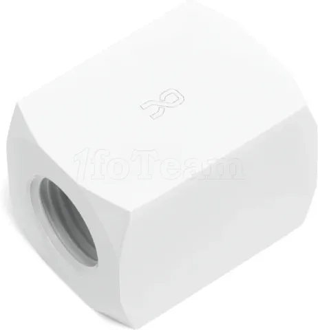 Photo de Raccord coudé pour G1/4 Alphacool Alphacool HF connection (Blanc)