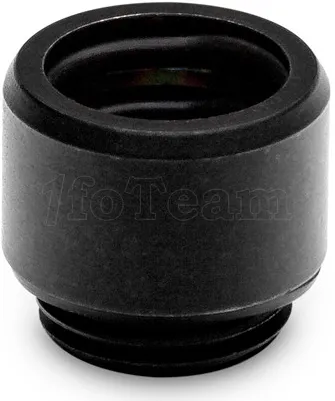 Photo de Raccord pour Tube Ø12mm Ekwb EK-Quantum Torque Micro HDP 12 (Noir)