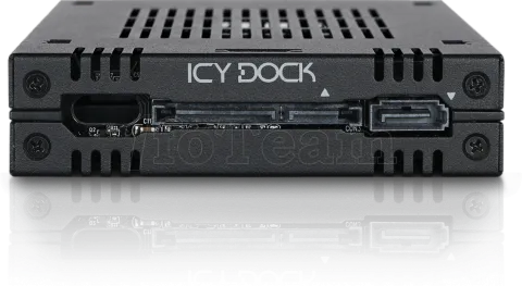 Photo de Rack Icy Dock ExpressCage MB742SP-B - 1x 3,5" pour 2x 2,5"