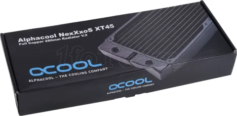 Photo de Radiateur pour Watercooling Alphacool NexXxoS XT45 V2 - 280mm (Noir)