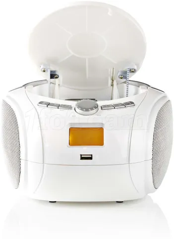 Photo de Radio FM Portable Nedis Boombox (blanc)