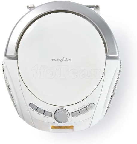 Photo de Radio FM Portable Nedis Boombox (blanc)