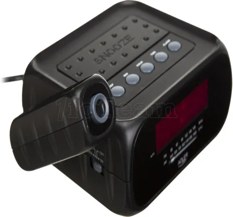 Photo de Radio-réveil Adler AD 1120 avec projecteur LED (Noir)