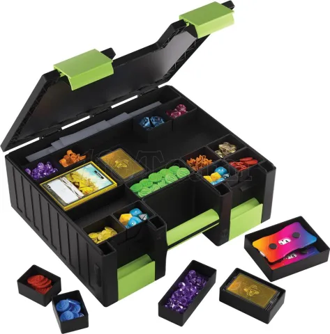Photo de Rangement pour Cartes - Game Castle (Noir, Vert)
