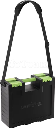 Photo de Rangement pour Cartes - Game Castle (Noir, Vert)