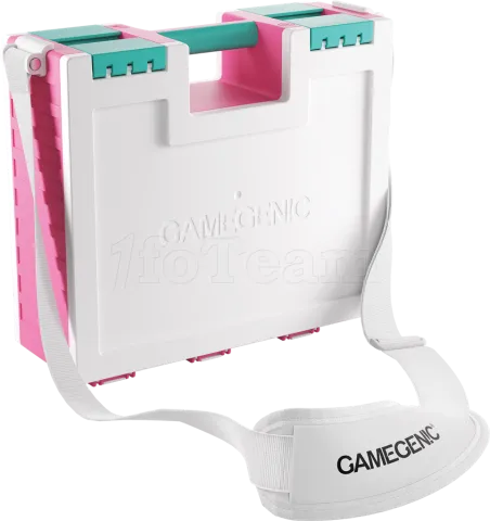 Photo de Rangement pour Cartes - Game Castle (Rose, Blanc, Turquoise)