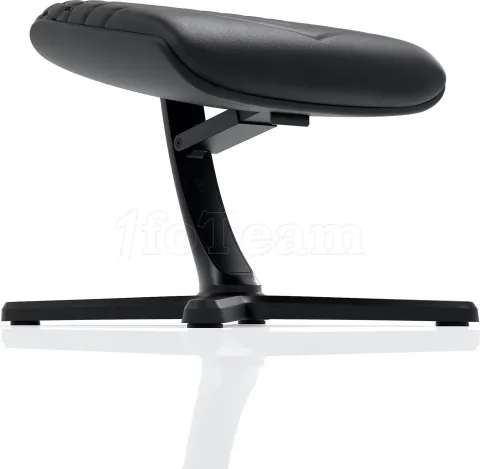 Photo de Repose-pieds Noblechairs Footrest 2 en cuir véritable (Noir)