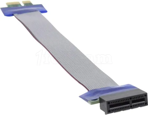 Photo de Riser PCIe 1x Kolink 19cm (Gris)