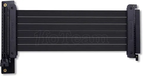 Photo de Riser PCIe 3.0 16X Phanteks Flatline 22cm (Noir)