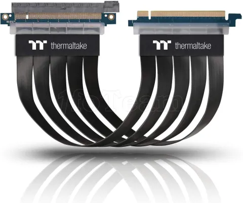 Photo de Riser PCIe 3.0 16X Thermaltake TT Premium 30cm (Noir)