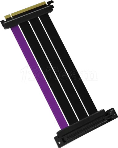 Photo de Riser PCIe 4.0 16X Cooler Master MasterAccessory 30cm (Noir/Violet)