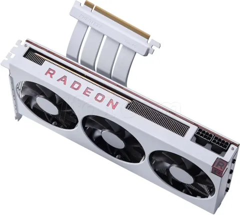 Photo de Riser PCIe 4.0 16X Phanteks Flatline 22cm (Blanc)