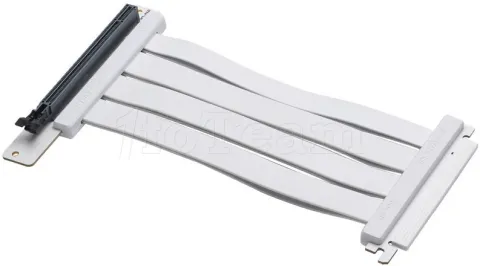 Photo de Riser PCIe 4.0 16X Phanteks Flatline 22cm (Blanc)