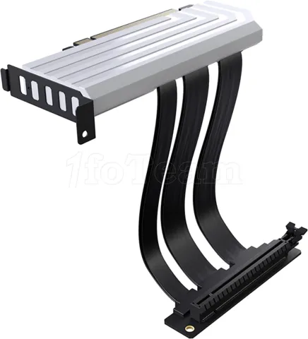 Photo de Riser PCIe 4.0 Hyte Luxury (Blanc)