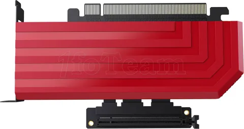 Photo de Riser PCIe 4.0 Hyte Luxury (Rouge)