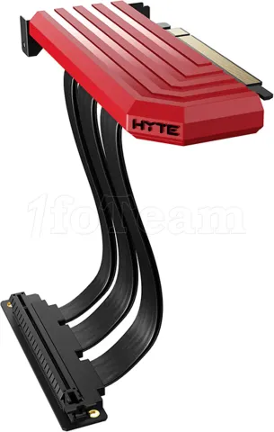 Photo de Riser PCIe 4.0 Hyte Luxury (Rouge)