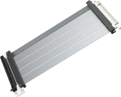 Photo de Riser PCIe 5.0 16X Cooler Master 20cm (Blanc)
