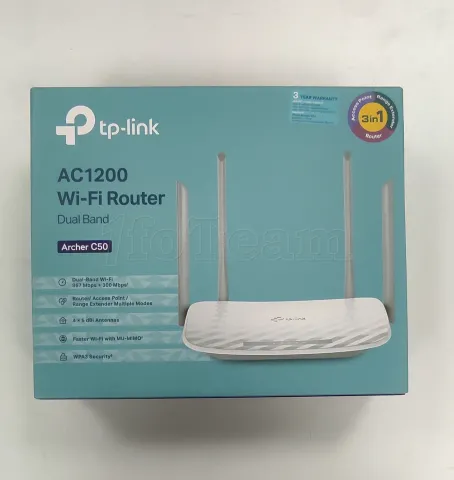 Photo de Routeur WiFi TP-Link Archer C50 (AC1200) - SN 223A1T2006732 - ID 205658