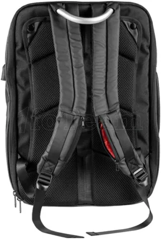 Photo de Sac à Dos Ordinateur Portable Mars Gaming MB2 17,3"max (Noir/Rouge)